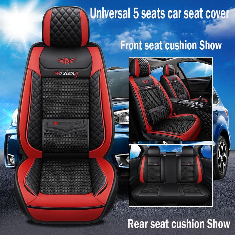 5 Pcs Car Seat Cover Universal Car Seat Cushion 5 Seater Universal Car Seat Cover Waterproof Comfortable Breathable Dirt Resistant Car Cushion