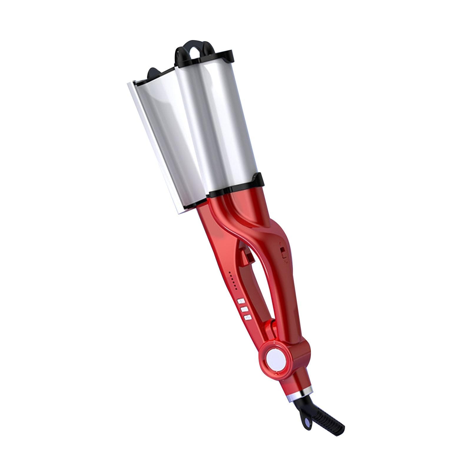 Hair Curling Iron Wand 28mm Ceramic Hair Waver Egg Roll Hair Curler Hair Crimper Temperature US Plug