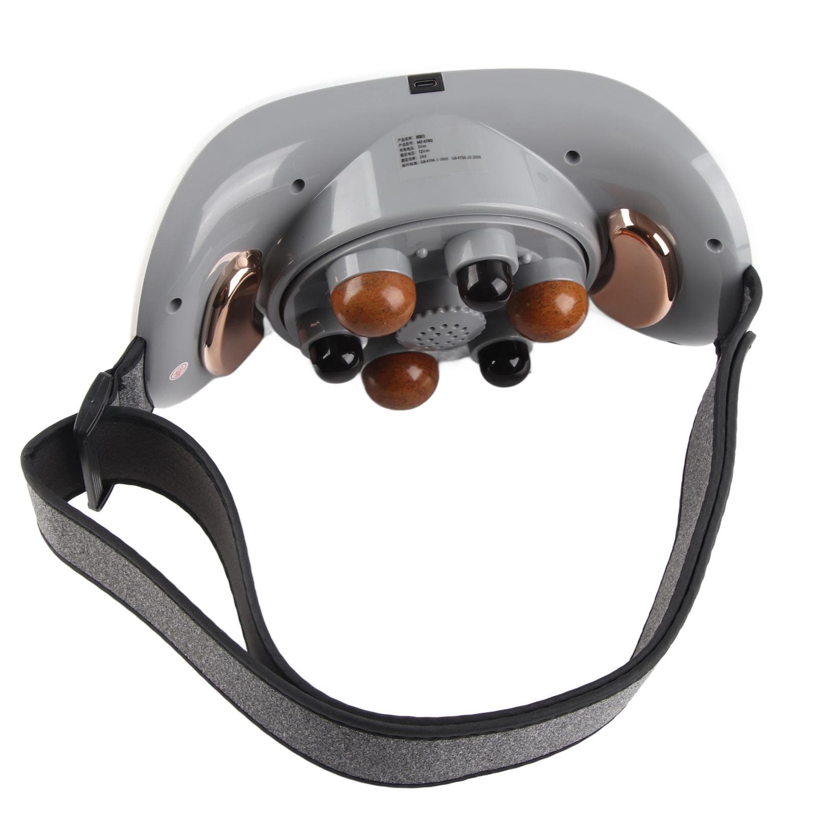 Stone Needle Belly Massager Portable Automatic Adjustable Belly Waist Belt for Home Office Women
