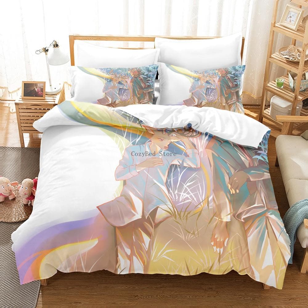Beastars Bedding Sets Kids Anime Duvet Cover Set Comforter Bed Linen Twin Queen King Single Size Dropshipping Gift Boys EU Single 135x200cm