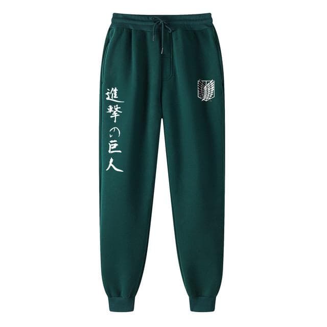 Women Pants Anime Attack on Titan Printed Women's Joggers Brand Woman Casual Trousers Sweatpants Fitness Workout Running Sporting Pants Clothing L