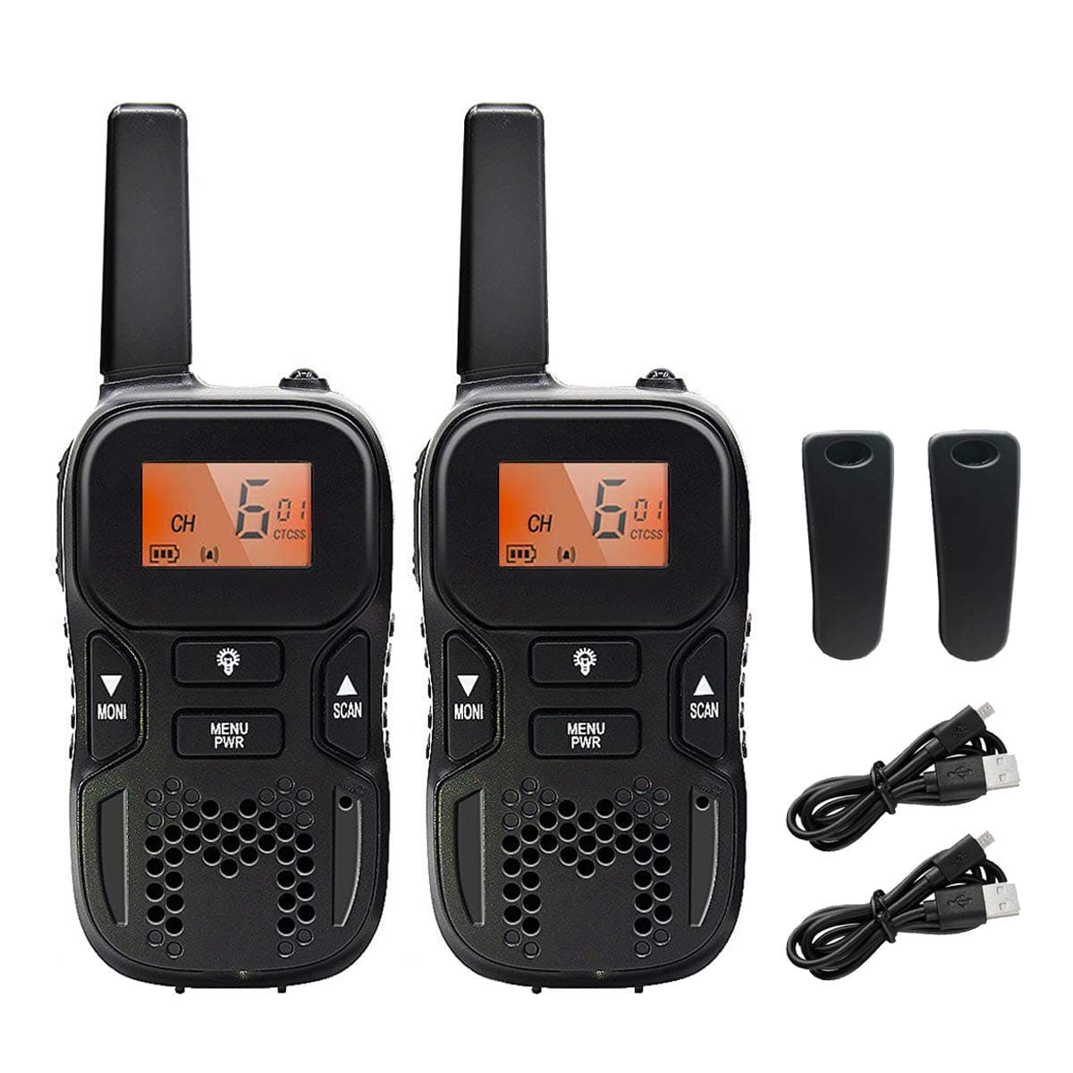 Specific transceiver for children small set of small and no license or qualification clear sound easy to use even for beginners and children low-power