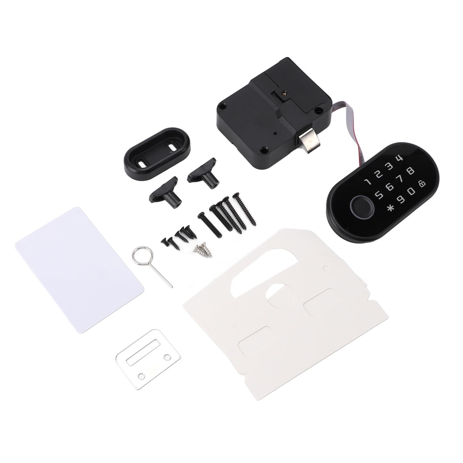 Fingerprint Cabinet Lock 3 Unlock Ways Keyless Smart Biometric Cabinet Password Lock Drawer Lock