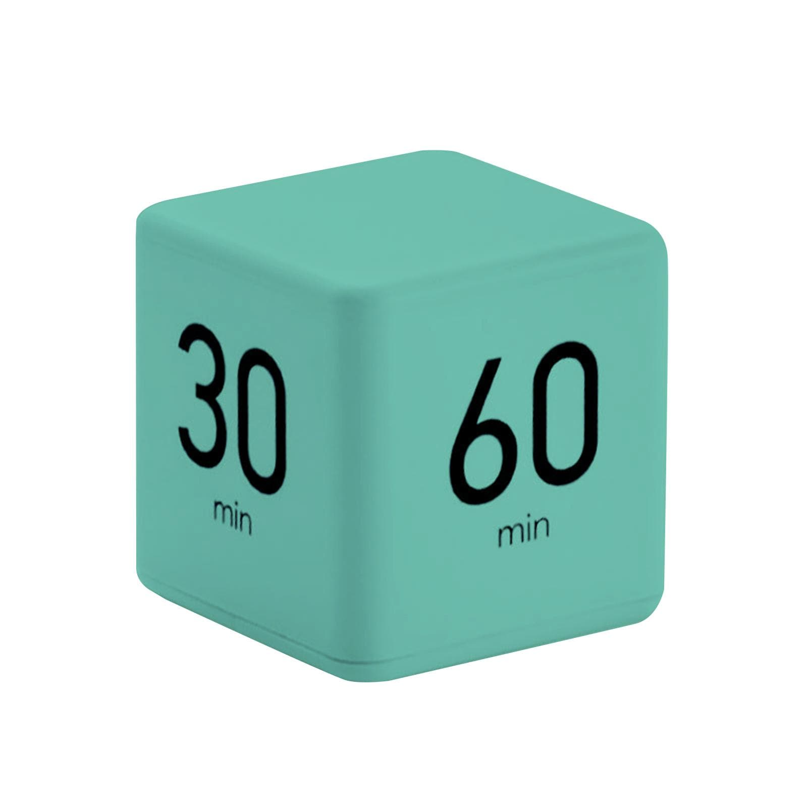 Cubic Timer Time Management Students Learning Timer LED Display Simple Operation 15/20/30/60 green