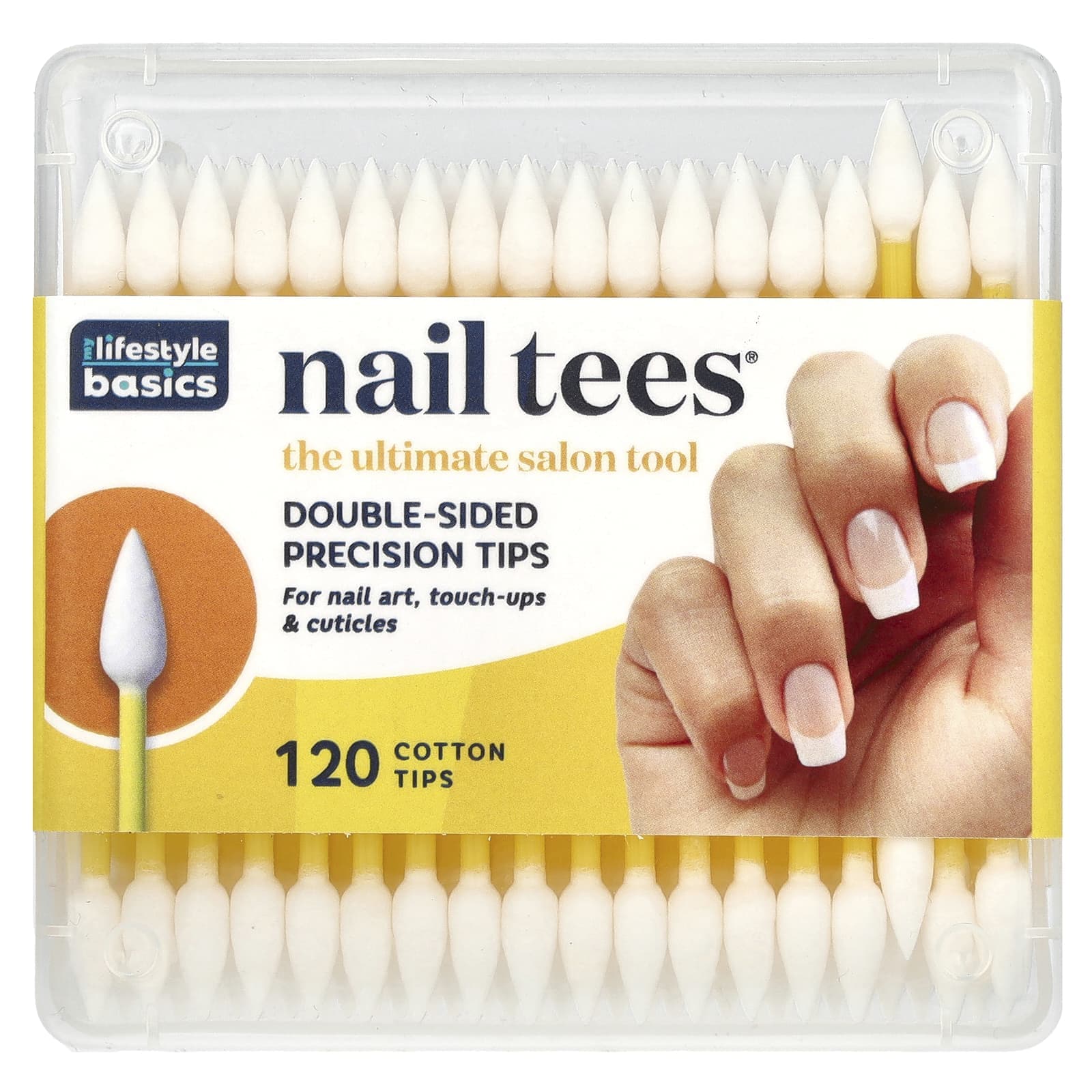 Fran Wilson, nail tee, precision beauty tools, 120 cotton