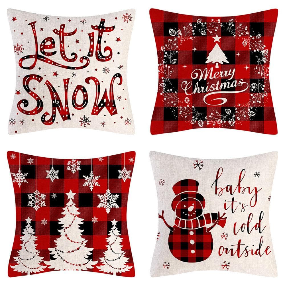 Christmas pillow cover home decoration pillow sofa cushion cover 39 45*45cm