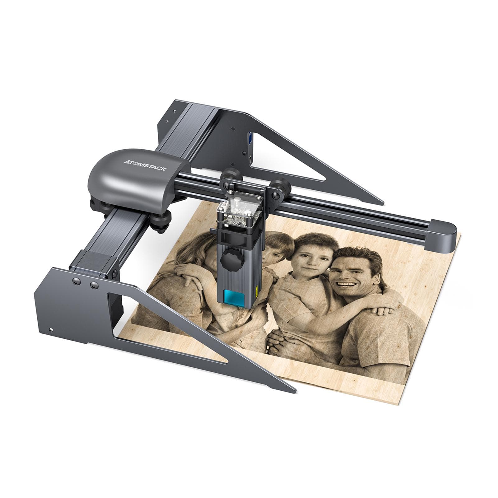 ATOMSTACK P7 30W Laser Engraver Desktop DIY Engraving Cutting Machine with 200*200 Engraving Area UK PLUG