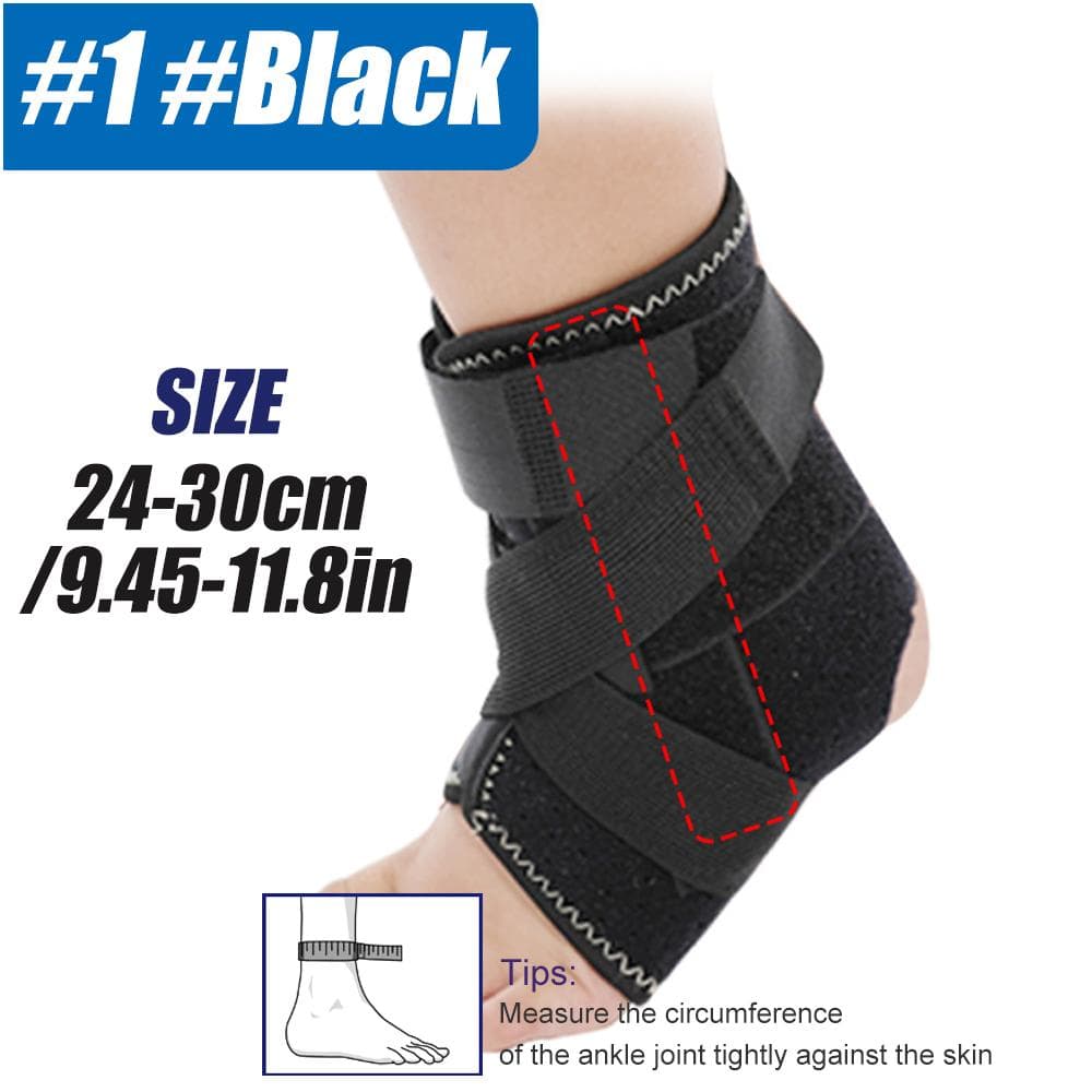 Ankle Brace, Adjustable Support for Running, Basketball, Injury Recovery, Sprain! Ankle Wrap for Kids Children