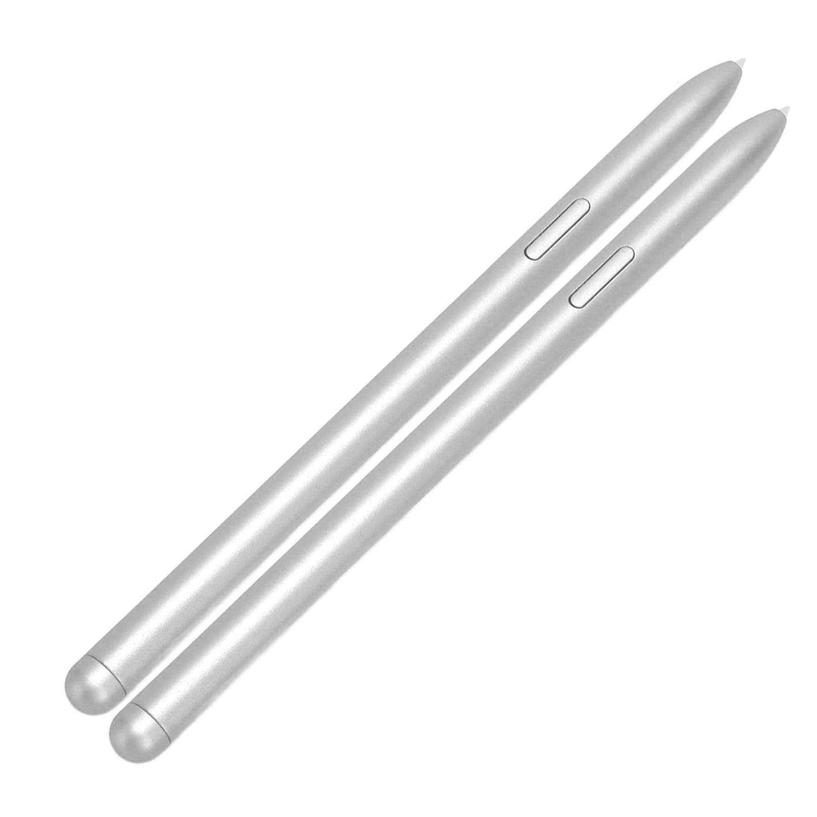 For Tab S7 Stylus 4096 Pressure Level Accurate Size Durable Stable Smart Pen with 5 Tips for Tab S7 silver