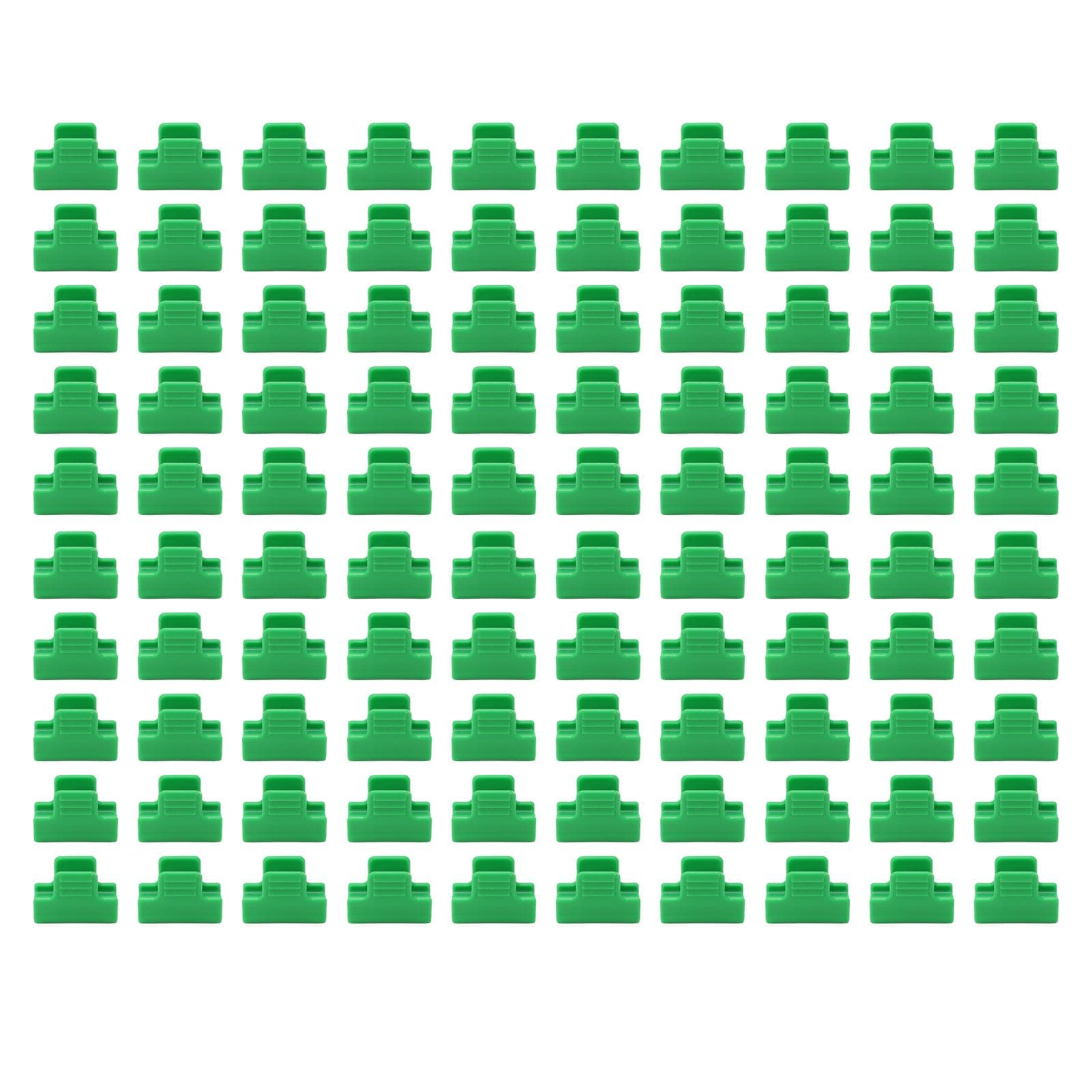 100 PCS Garden Shed Clamps Plastic Stable Versatile Film Shading Net Clips for Greenhouse 11mm