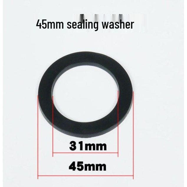 Universal Rubber Gasket Kitchen Sink Drain Seal (45mm/56mm) – Flat Washer Fixing Accessory 45mm Gasket Set of 3