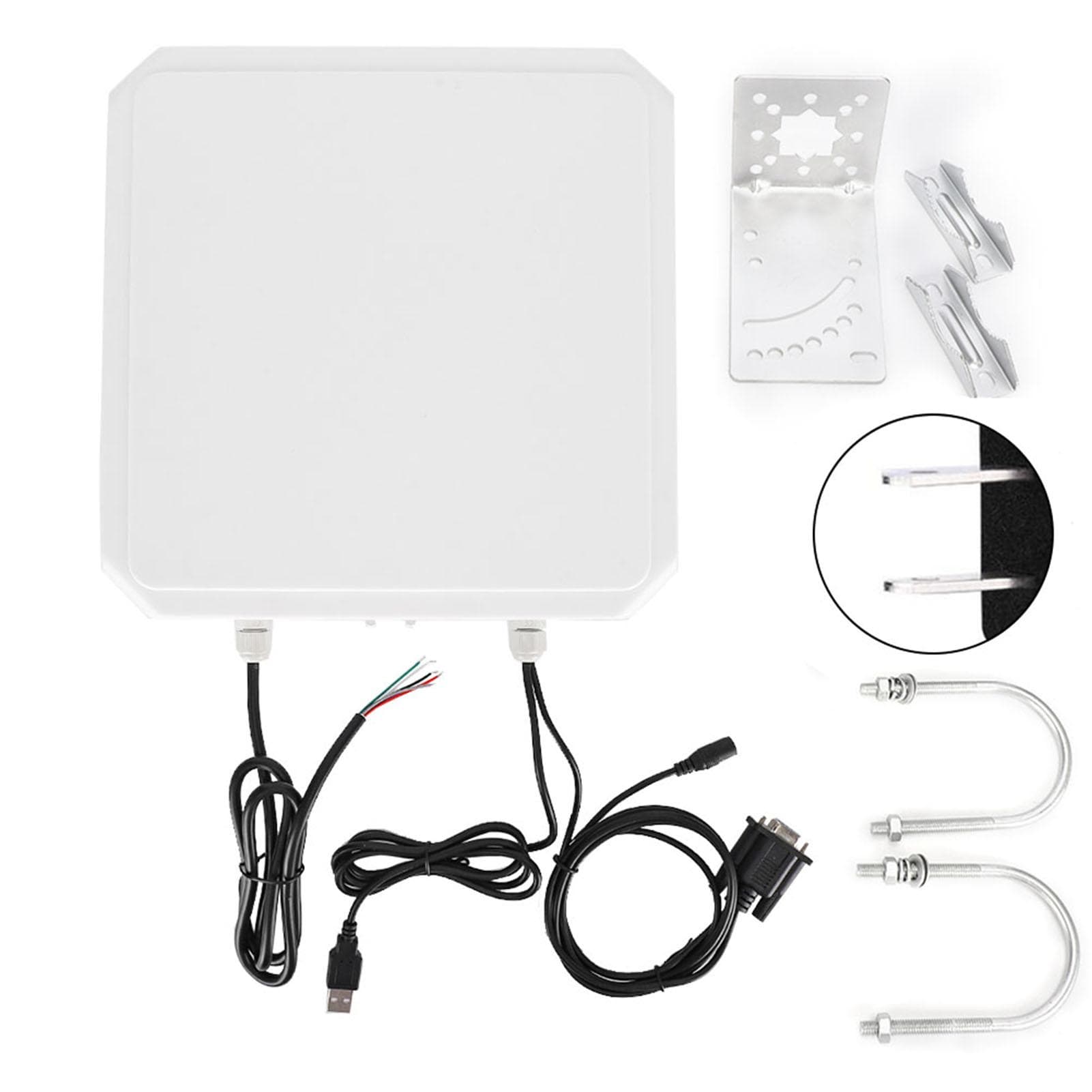 Waterproof UHF RFID 32.8ft Long Range Card Reader for Parking System Access Control