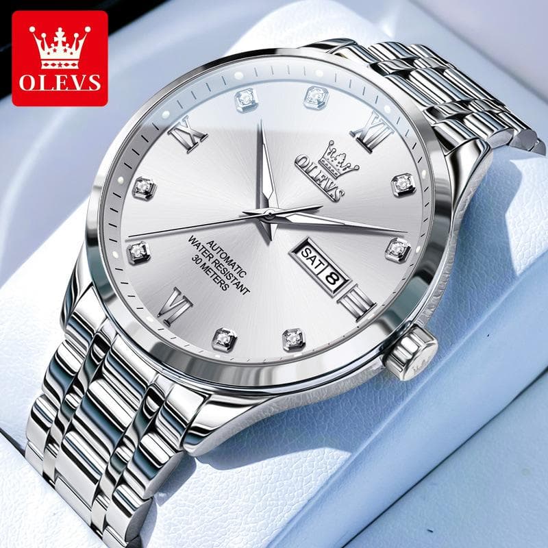 OLEVS New brand Watches Dual Calendar Fully automatic Mechanical Business Trends Men's Watches Men's Watches