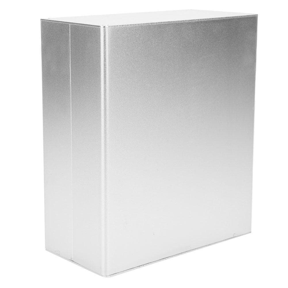 Aluminum Project Box Matte Silver Split Type DIY Electronic Enclosure Case 80x160x180mm
