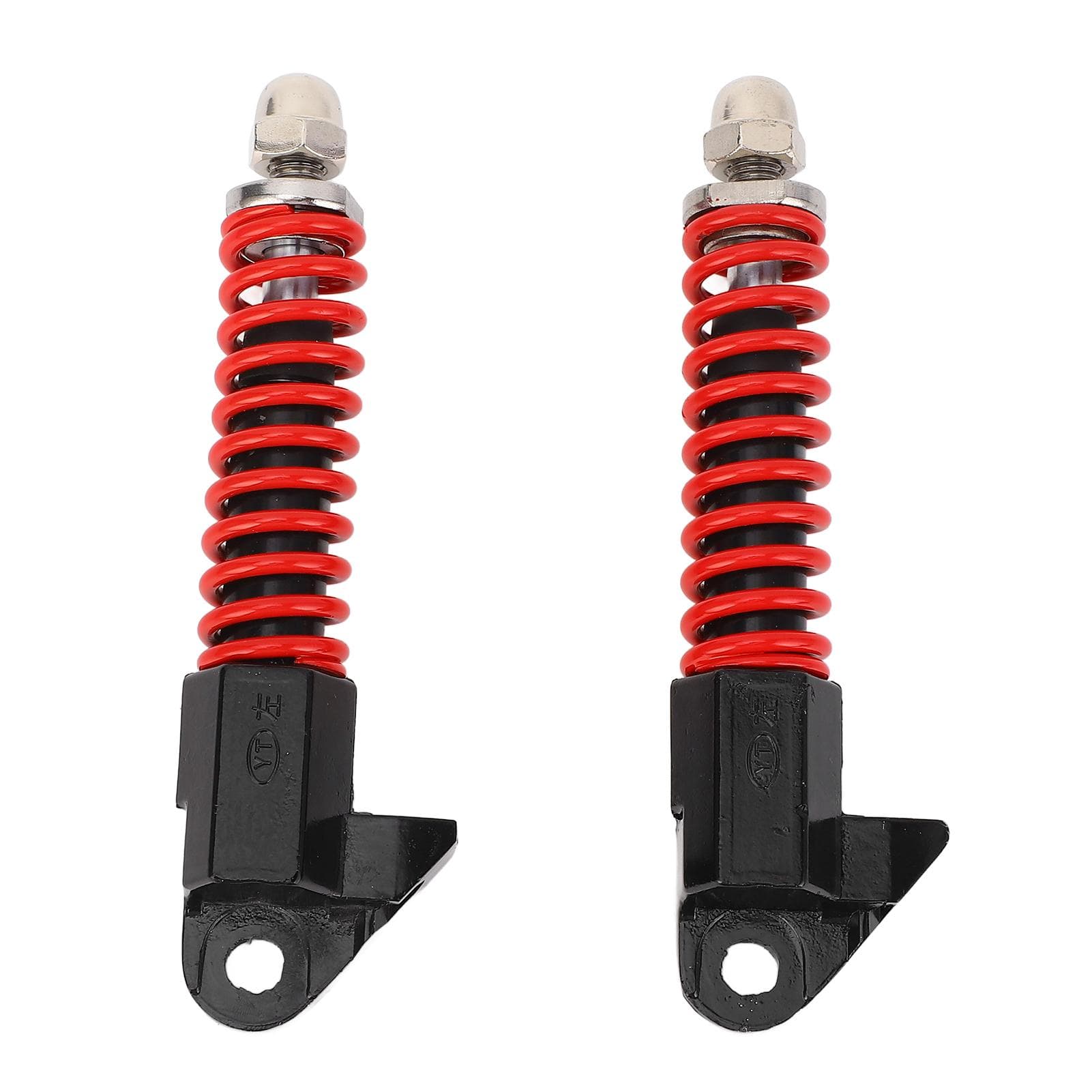 2pcs Front Fork Shock Absorber Aluminum Alloy Electric Scooter Hydraulic Spring Suspension Shock