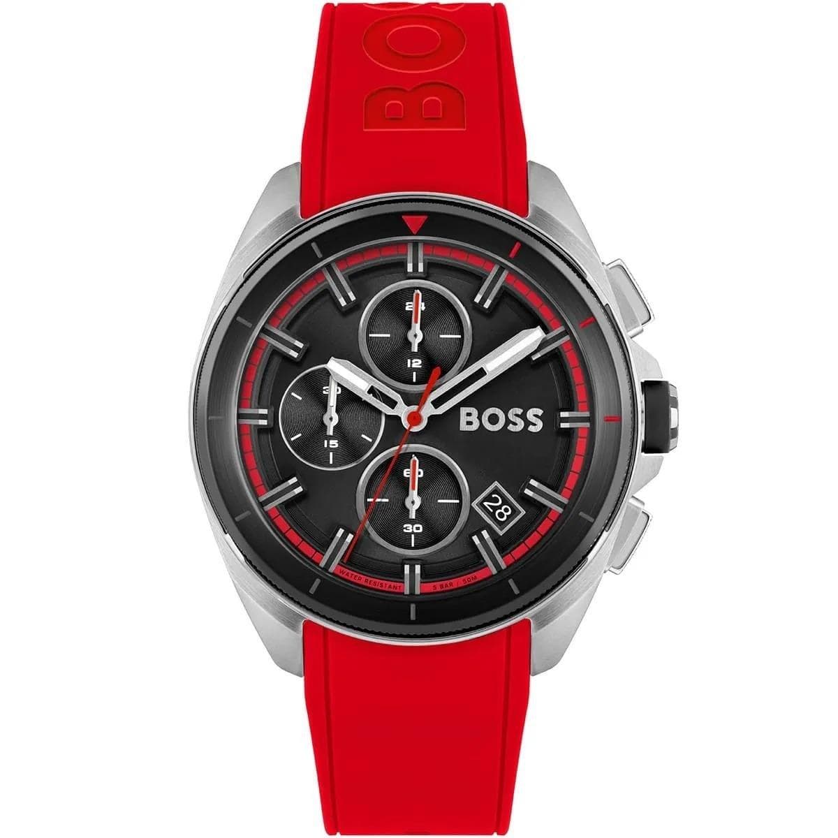 Hugo Boss 1513959 Men's Watch 44 red