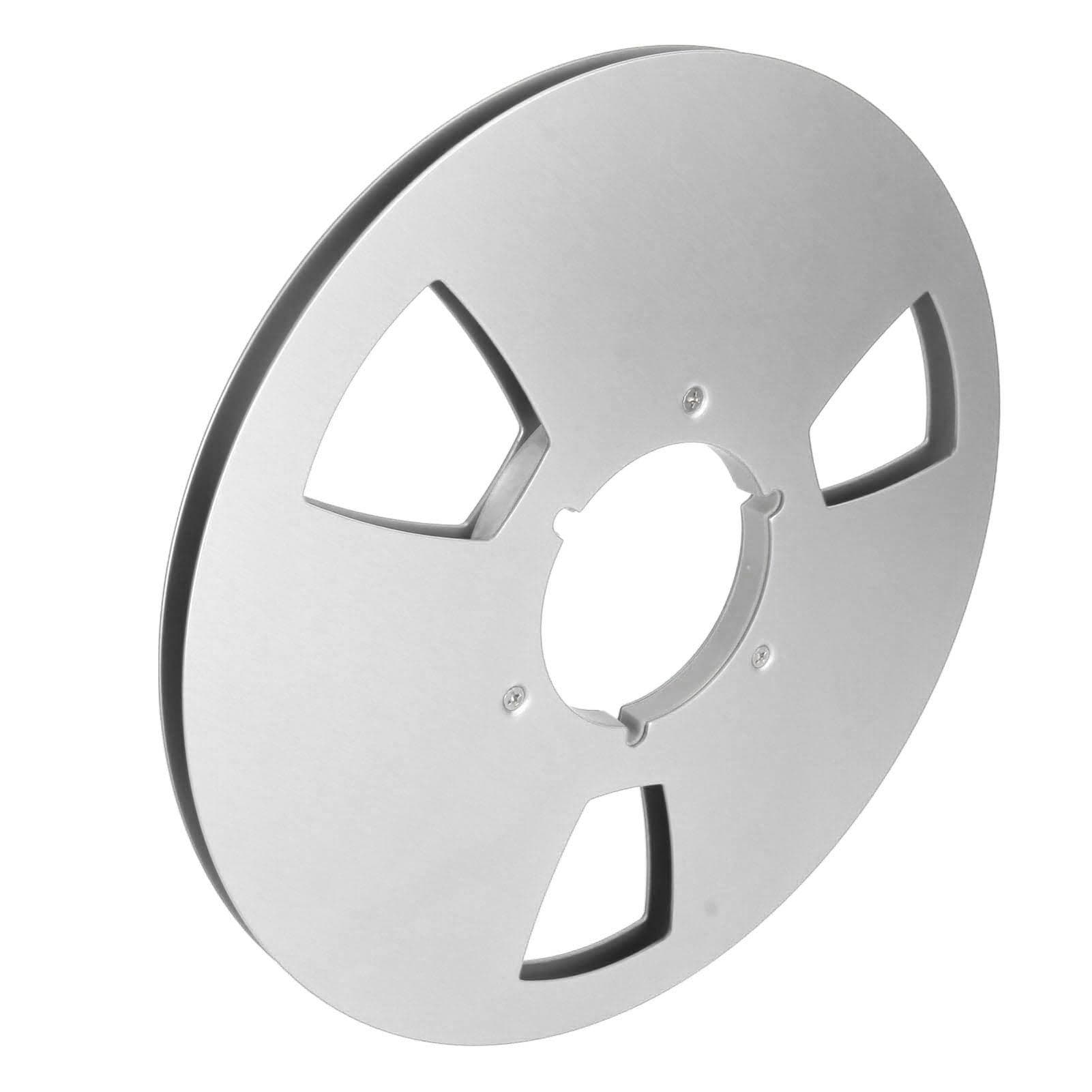 10.5 Inch 14 Inch Tape Reel Open Reel 3 Wind Resistance Holes Empty Tape Reel for Recording silver