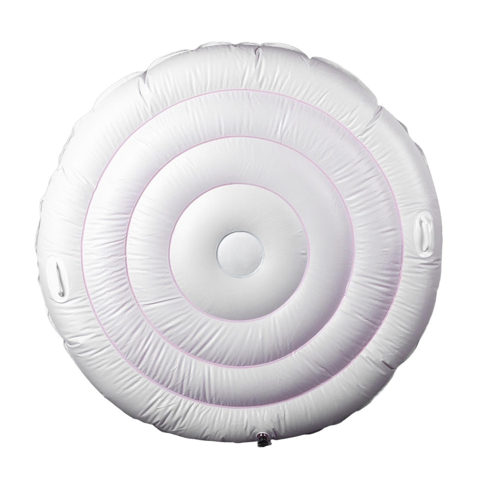 4.5ft Inflatable Hot Tub Cover PVC Round Universal Rapid Inflation Insulated Hot Tub Lid for