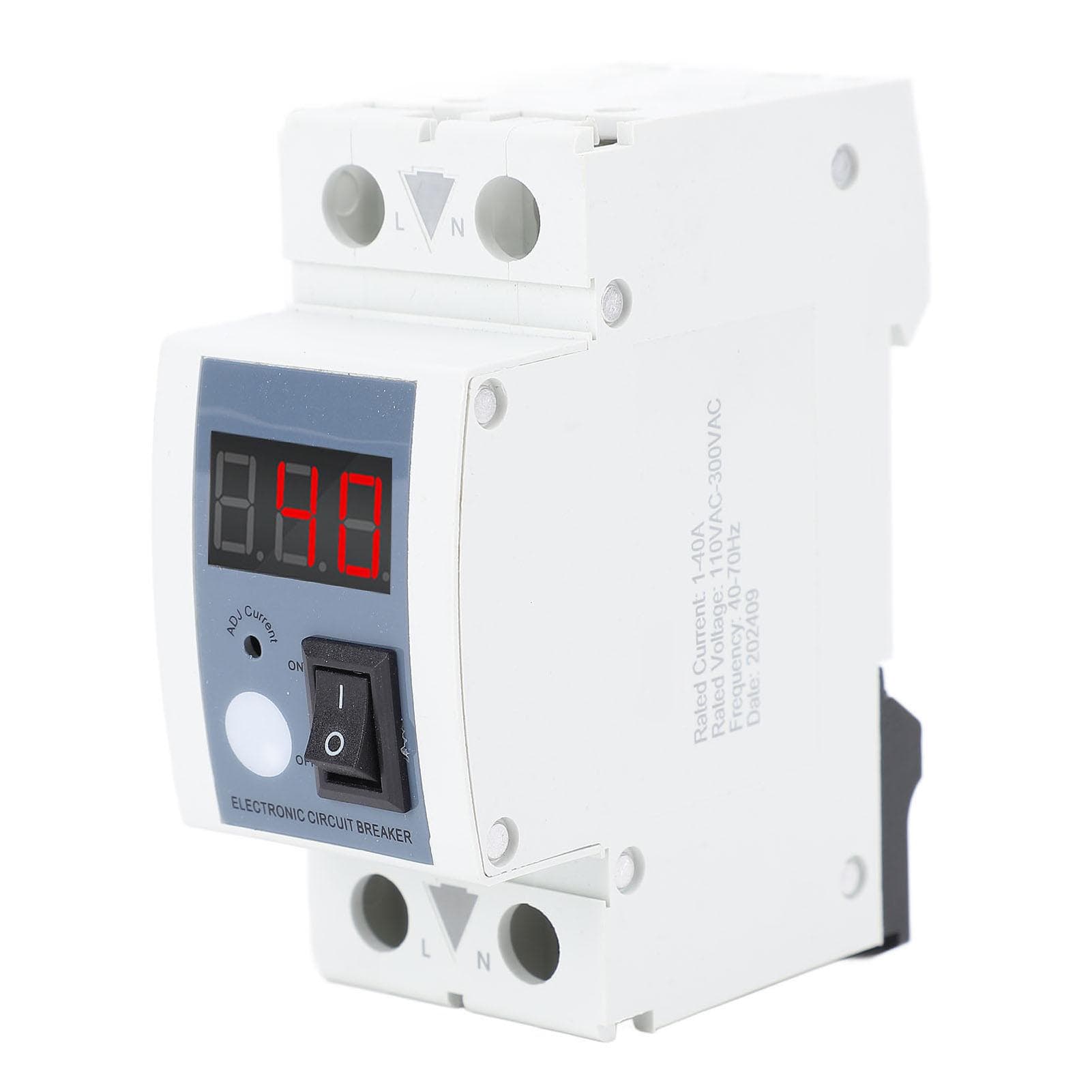 Adjustable Over Current Protector Limiter 140A Self Resetting Current Protector 110300VAC 4070Hz