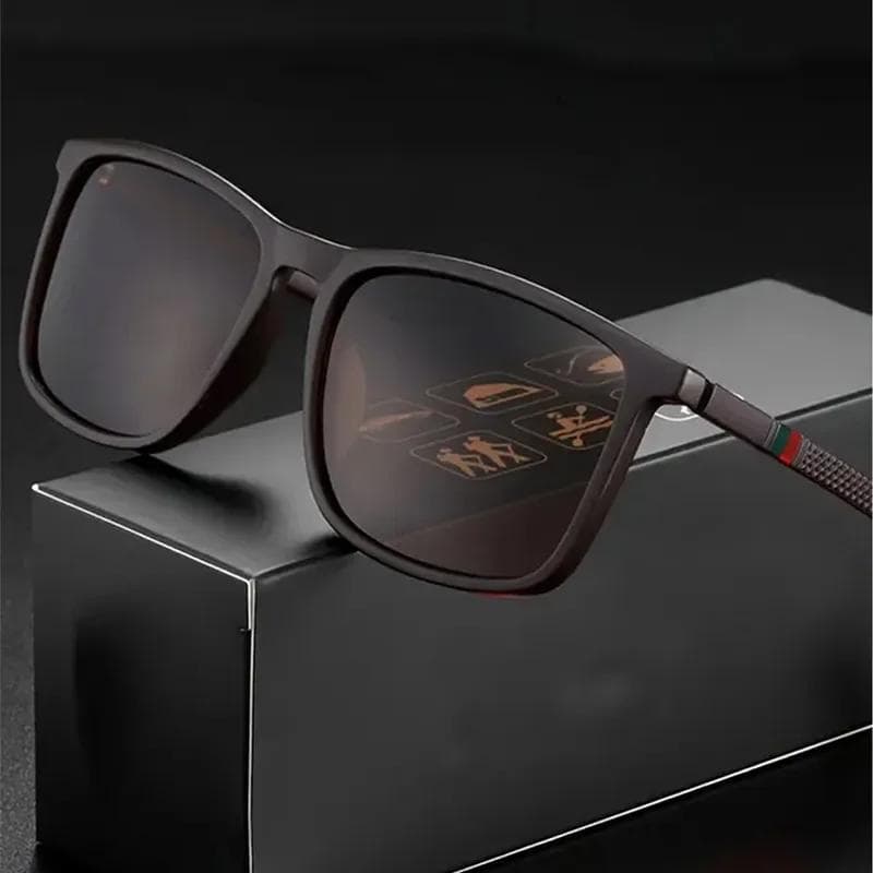 Fashion Square Cycling Sunglasses UV400 for Men Women Luxury Designer Eyewear Driving Fishing Sun Glasses