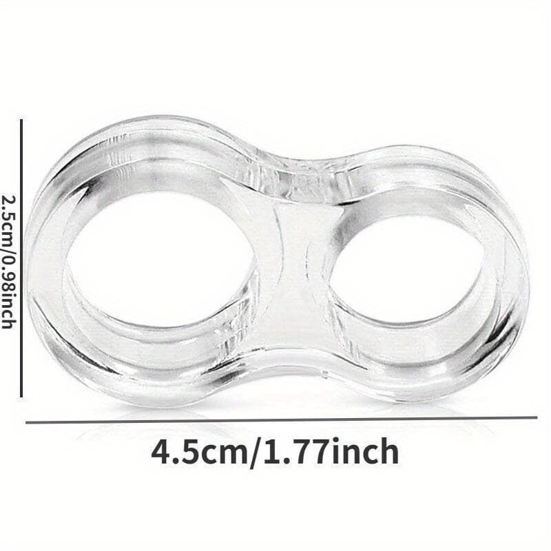 1pc Premium Soft Durable Shock-Absorbing Door Stopper Rings | Quiet, Easy-To-Install, Suitable for Home Office Door Protection Use 1 Pc