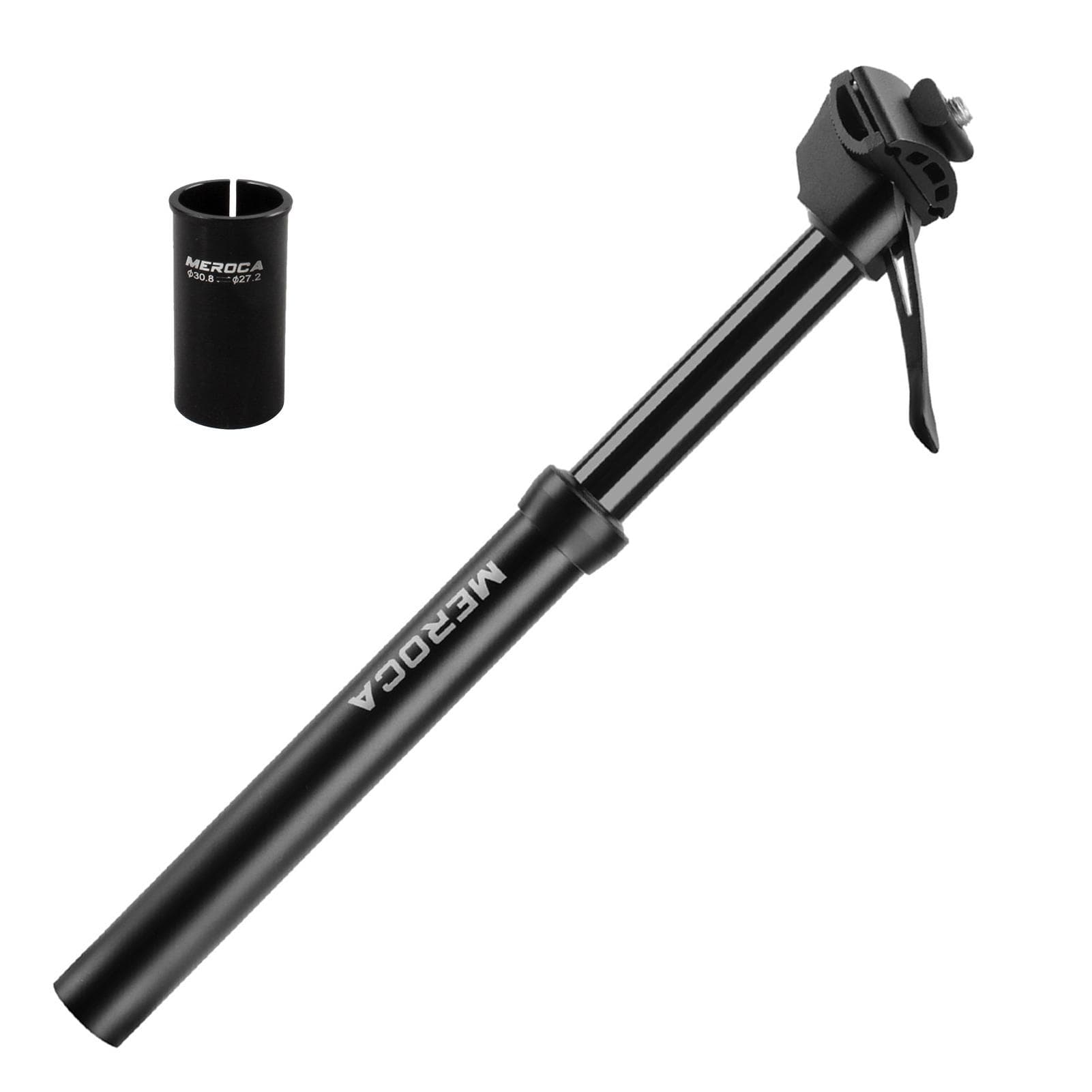 Hydraulic Dropper Post Adjustable Angle Seat Dropper Manual Control Aluminum Alloy Dropper Post 400+30.8