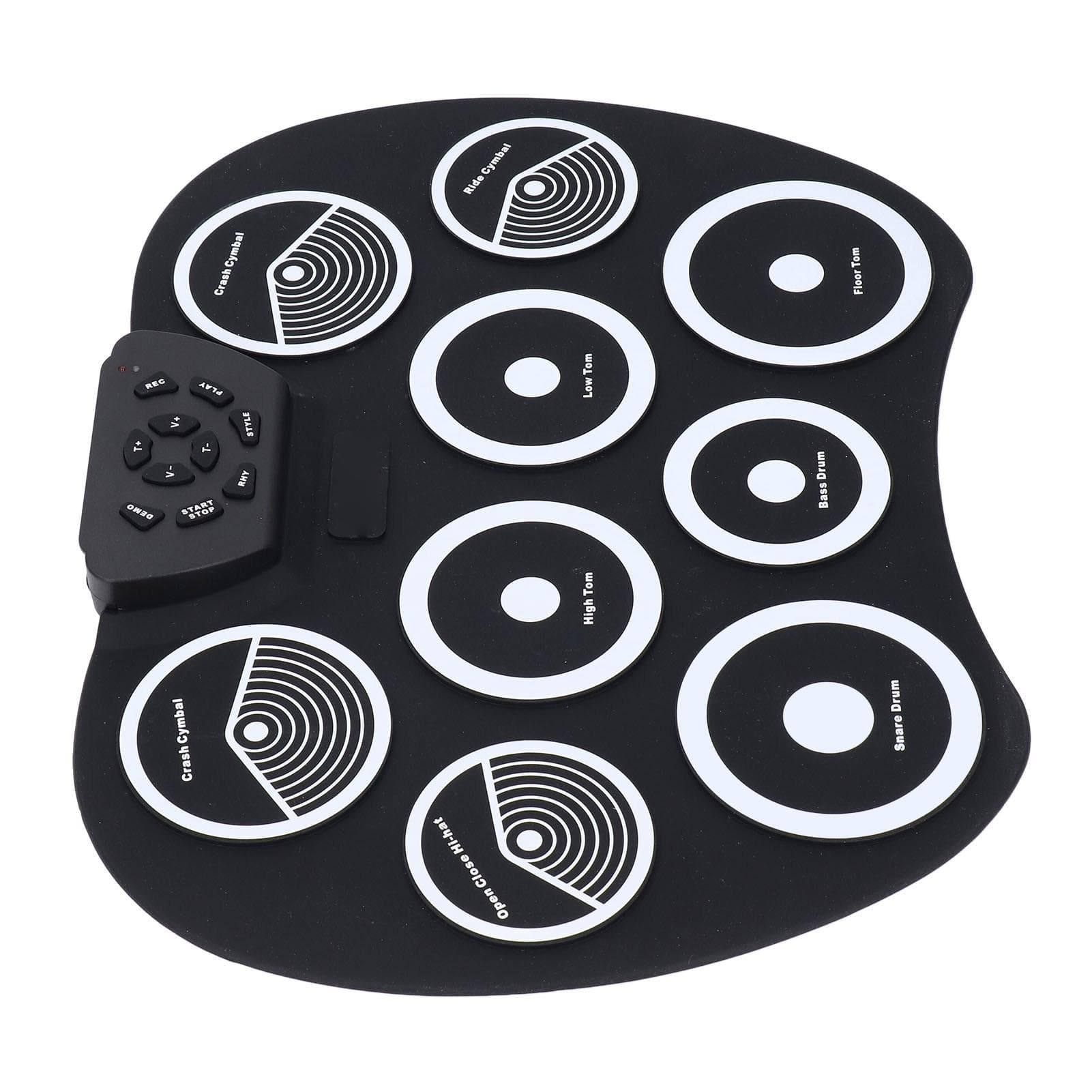 Roll Up Electric Drum Set Portable Lightweight 9 Pads Electronic Drum Kit for Practice