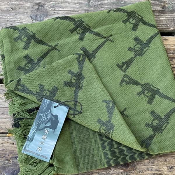 Fashion shemagh Mens Square Outdoor Shawl Military Arab Tactical Desert Army Shemagh KeffIyeh Arafat Scarf Fashion