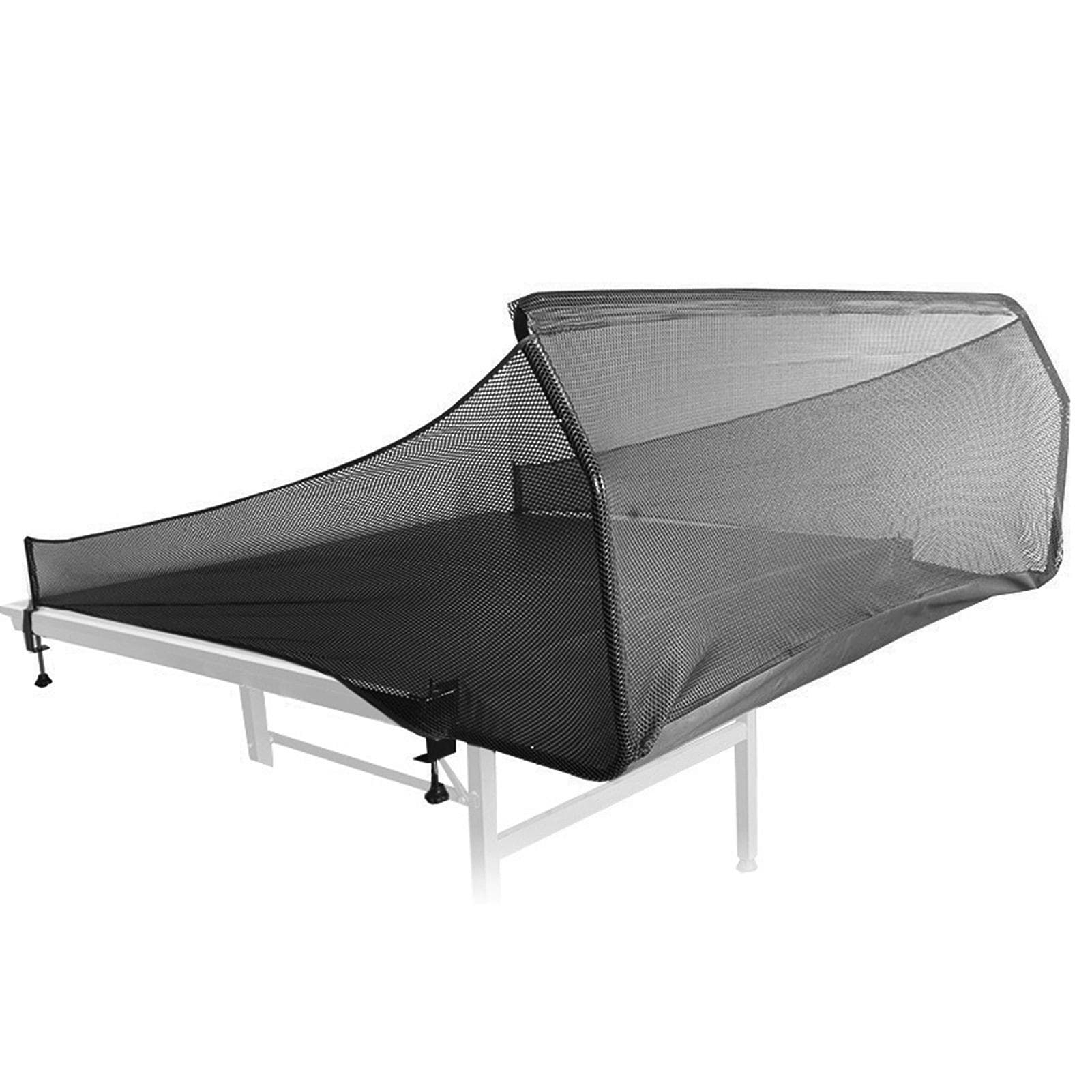 Table Tennis Ball Catch Net Ping Pong Ball Collector Net for Table Tennis Robot Training Table black