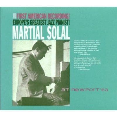 CD MARTIAL SOLAL - Martial Solal Trio at Newport '63 74321748032 RCA Victor 2000 Japan Jazz Used