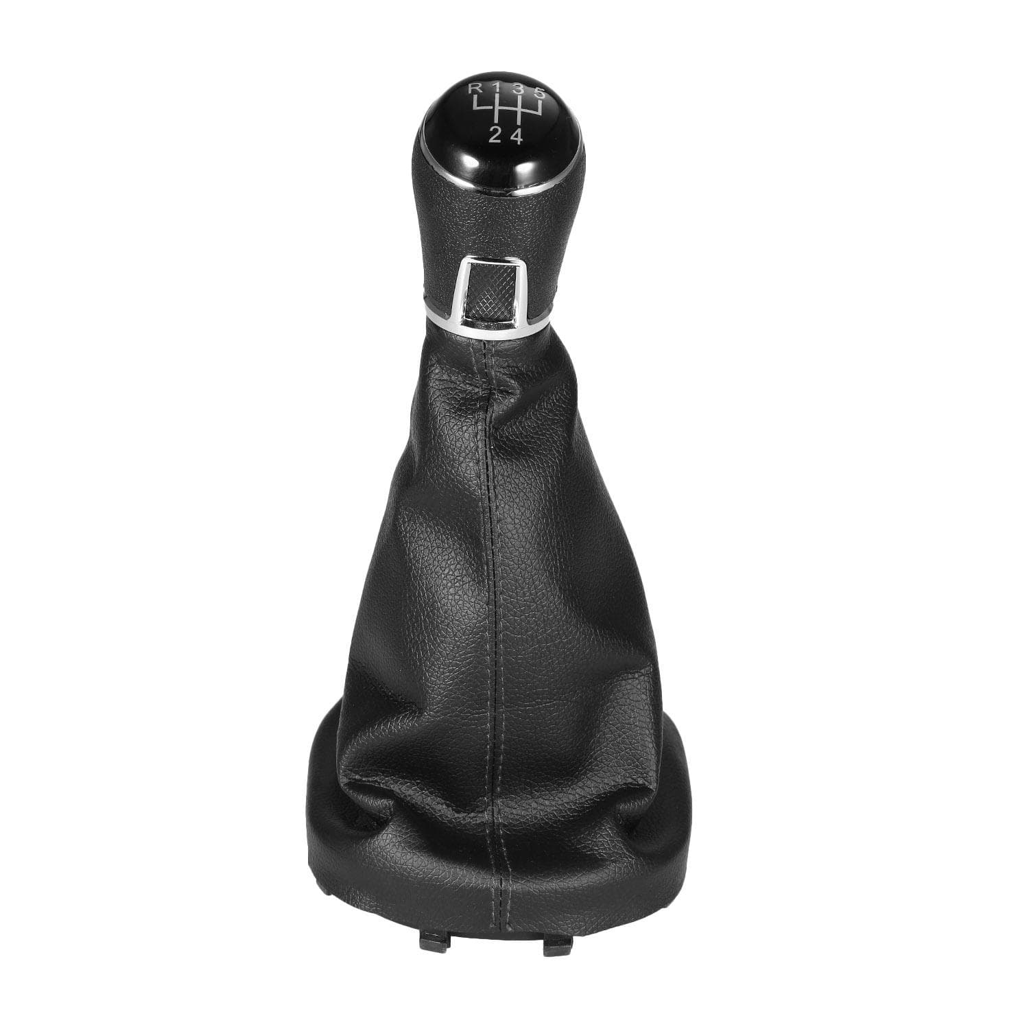 6 Speed Gear Knob Shift Stick Gaiter Replacement for VW Touran 2003-2010 Caddy MK2 2004-2009 5 Speed black