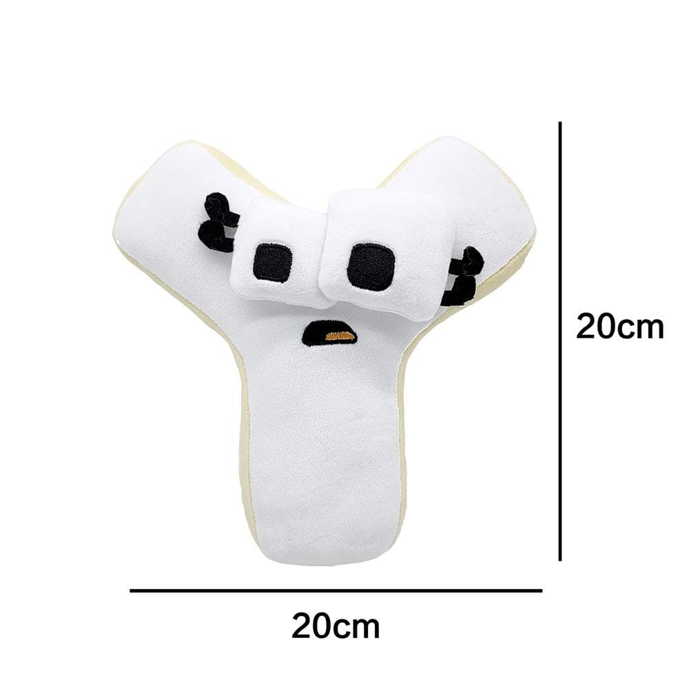 Alphabet Lore Plush Toys A-Z English Letter Stuffed Animal Plushie Doll Toys Gift For Kids Children Educational Christmas Gifts