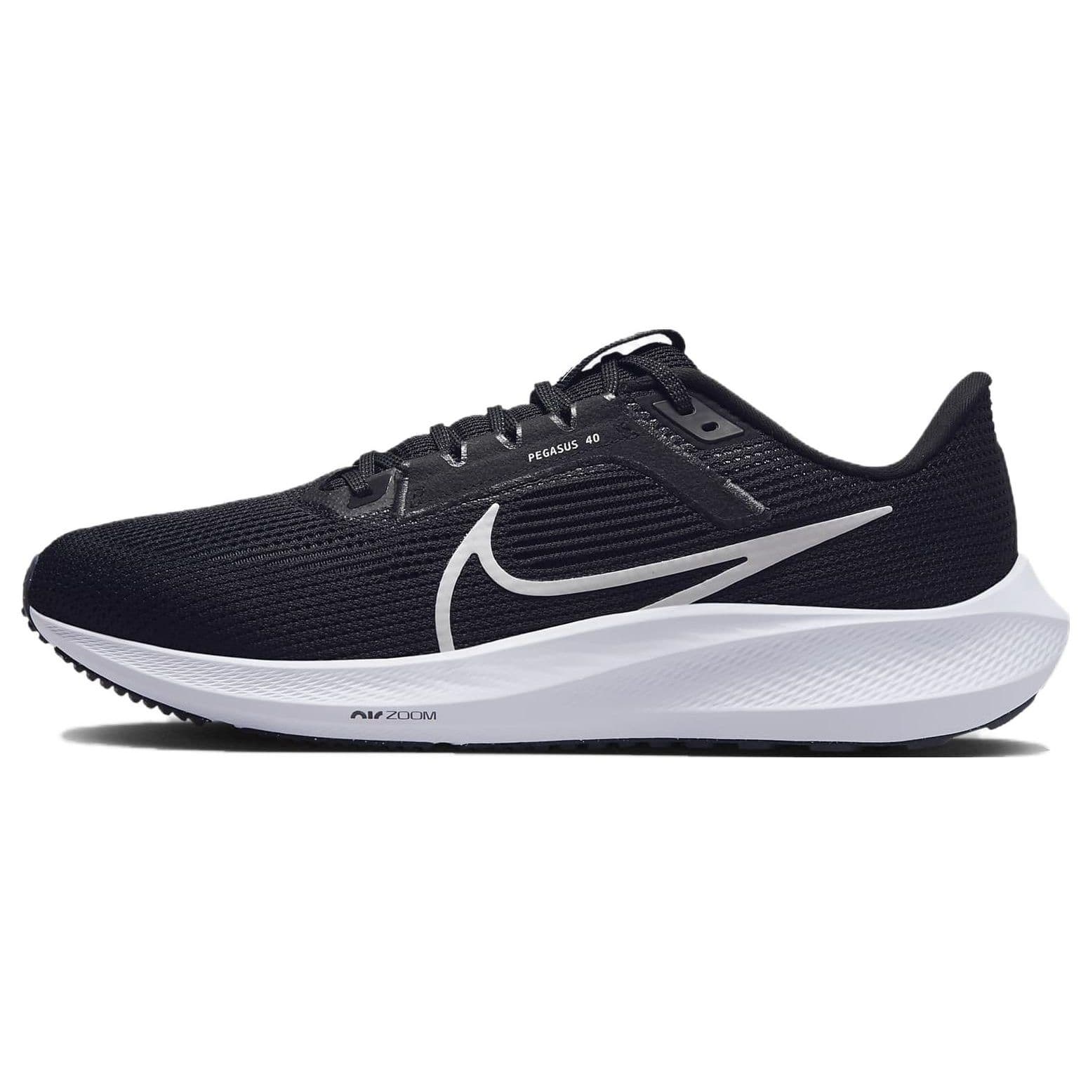 Nike Air Zoom Pegasus 40 Black White Men Sneakers Iron-Grey DV3853-001 44
