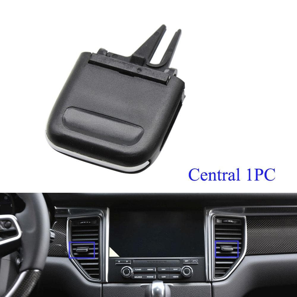 LHD RHD Front Rear Left Right Air Conditioner AC Vent Grille Outlet Clip Slider Repair Kit For Porsche Macan 2014 2015 2016 Central 1PC