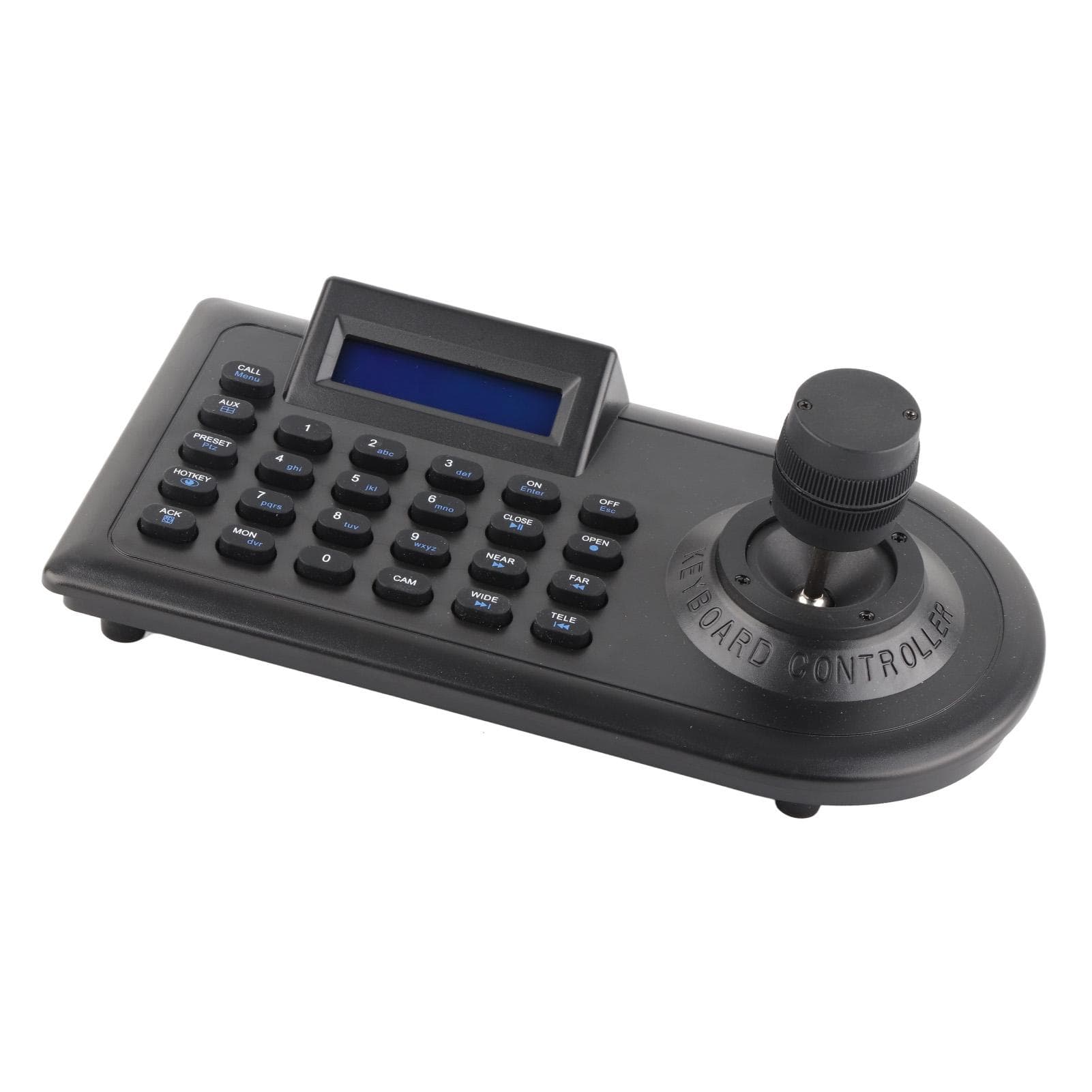 3D PTZ Camera Controller Strong Compatibility LCD Display with Joystick for Public Security