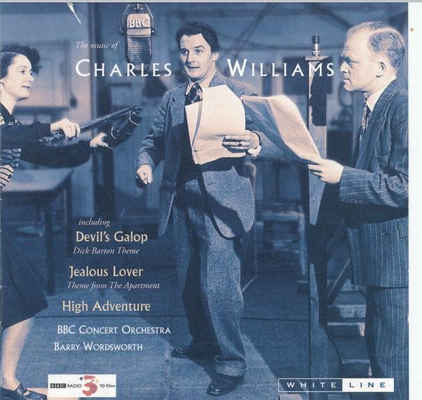 CD WILLIAMS, ELMS, WORDSWORTH; BBC CON - Music of Charles Williams CDWHL2151 White Line 2002 UK Classical Used