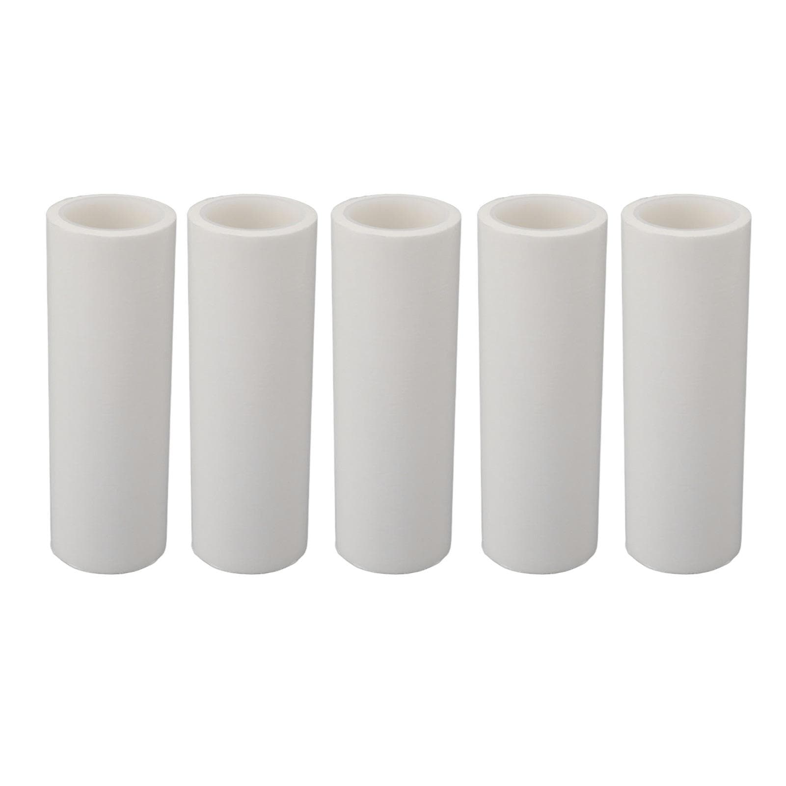 5Pcs Lint Roller Refills Static Free Extra Sticky Lint Roller Refills for Clothes Pet Dog Cat Hair 6 Inch