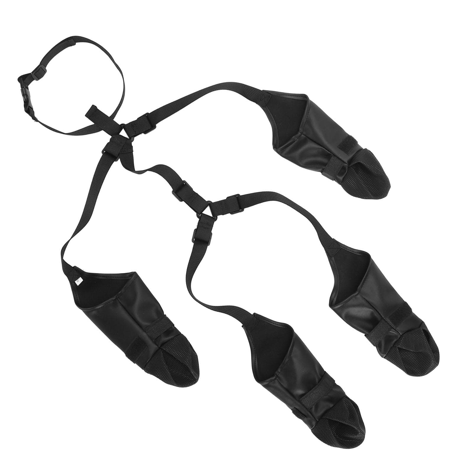 Dog Boots Leggings Comfortable Adjustable Waterproof Dog Shoes Dog Boots with Leggings for Winter M