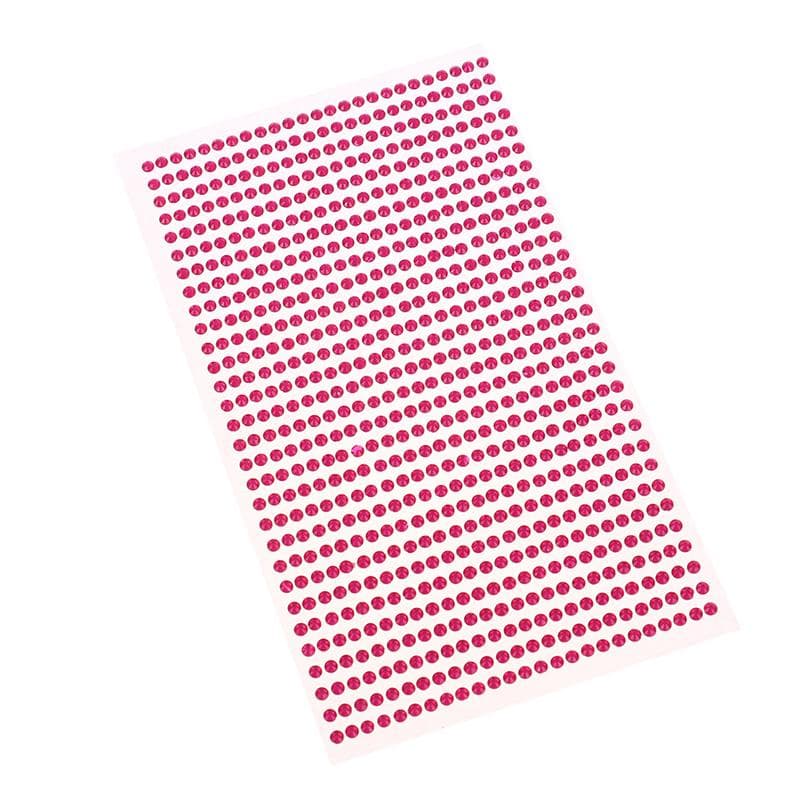 750Pcs Diamond Sticker Self Adhesive Decal Acrylic Tattoo rose red