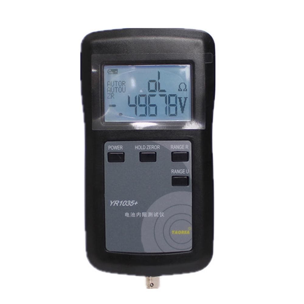 High Accuracy Fast YR1035 Lithium Battery Internal Resistance Test Instrument 100V Electric Vehicle black