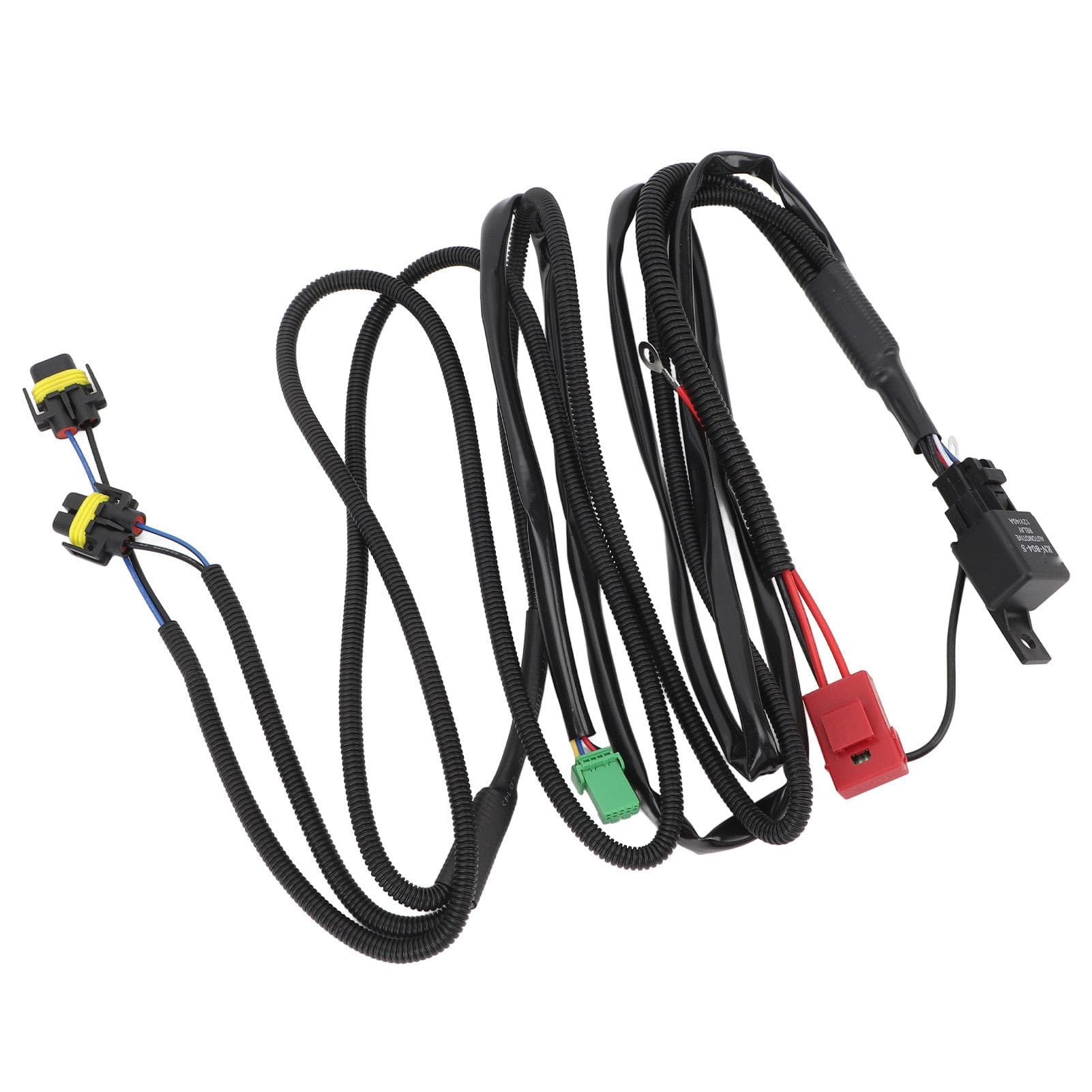 DC12V Fog Light Wiring Harness Kit H11 Wiring Connector with 40A Relay ON Off Switch Replacement
