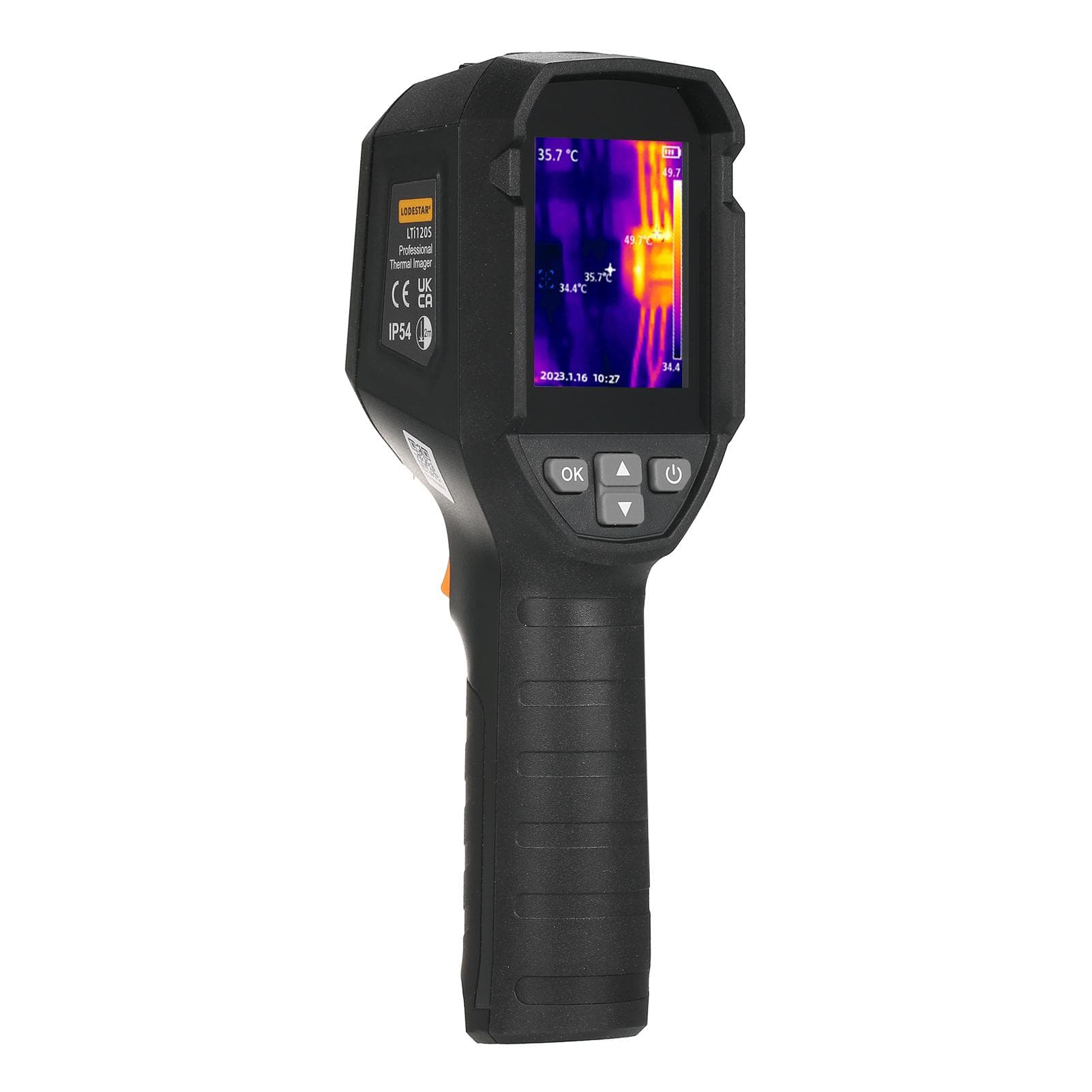 LODESTAR LTi120S Professional Infrared Thermal Imager 2.4-inch LCD Digital Infrared Imaging Devices black