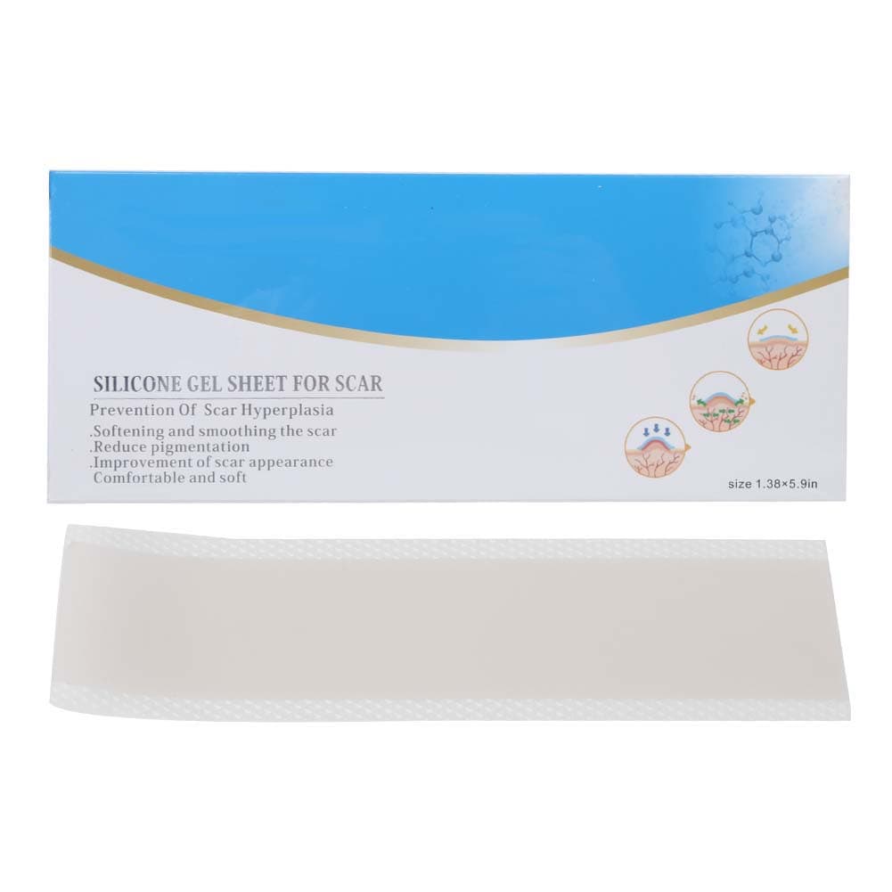 0.4mm Ultra Thin Scar Patch Silicone Gel Wound Marks Removal Therapy Treatment Patch
