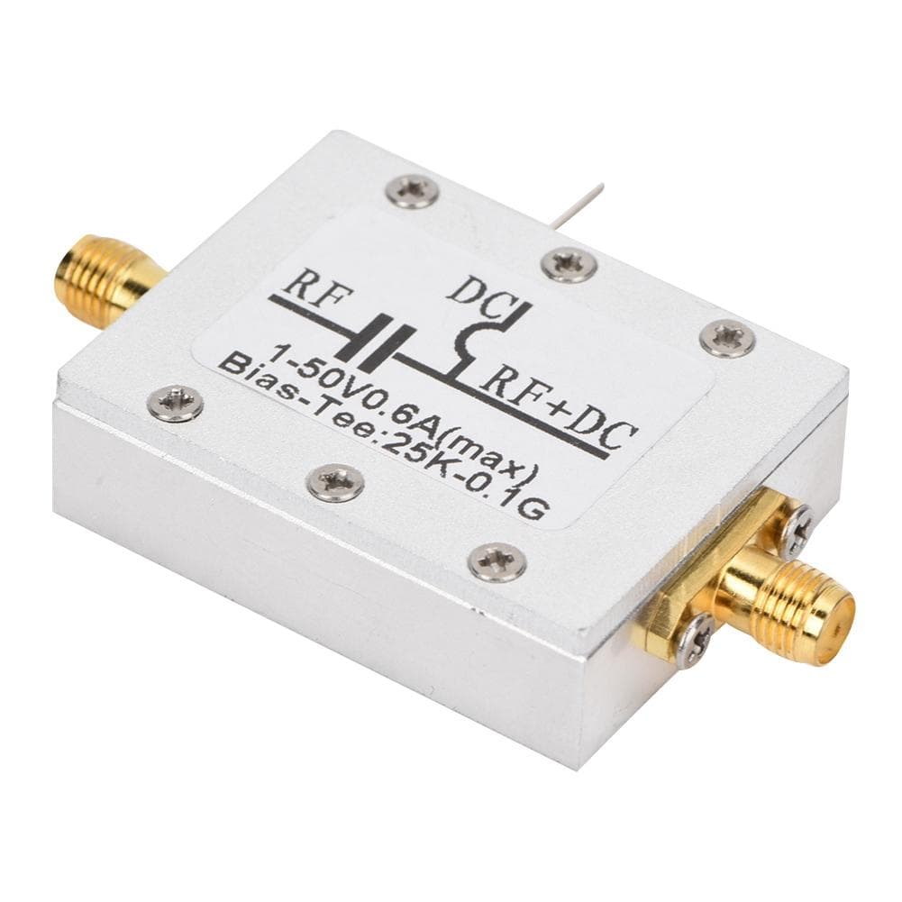 Coaxial Feed RF Broadband Radio Frequency Microwave Coaxial Bias 25K-100MHz