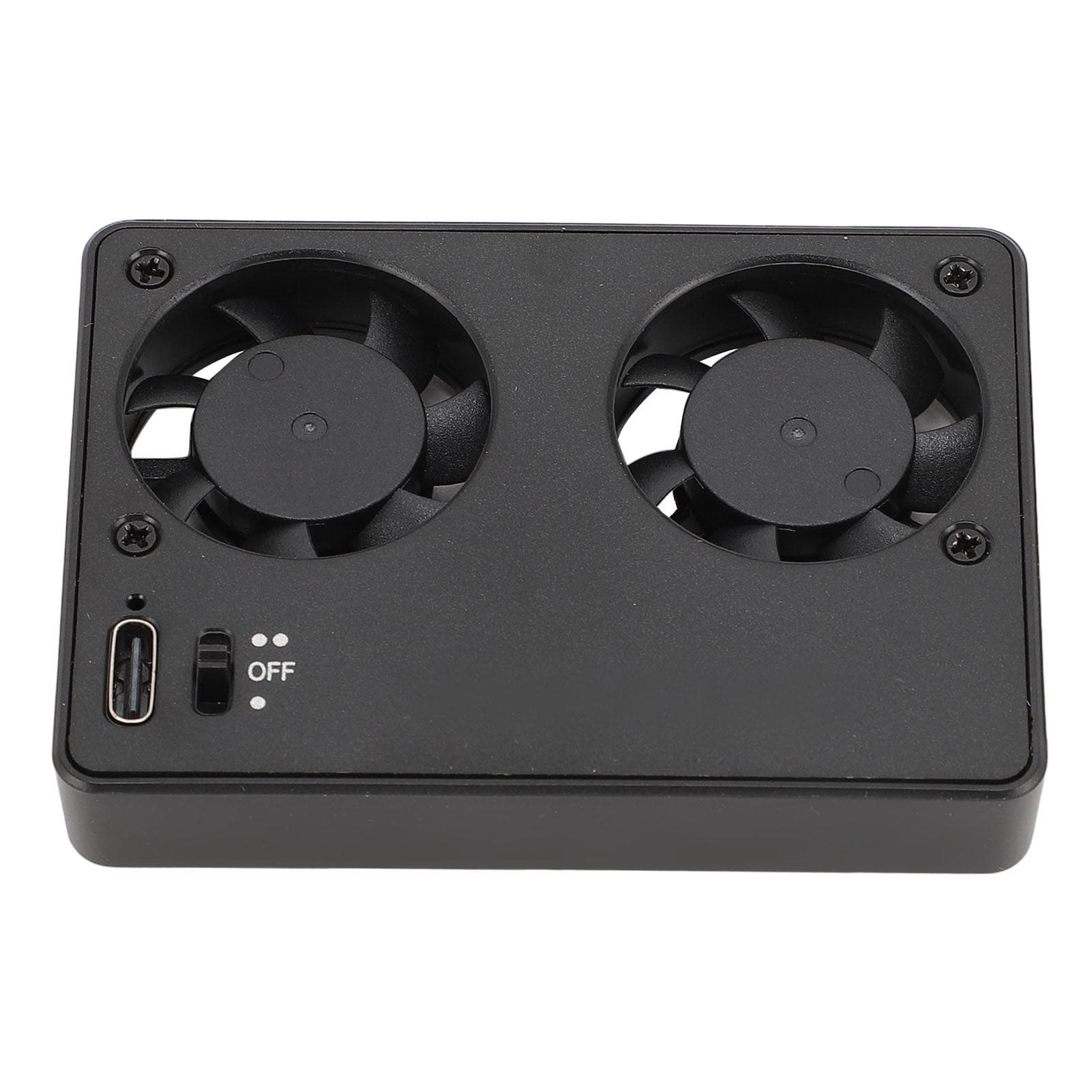 Camera Dual Cooling Fan 2 Wind Speeds Fast Heat Dissipation Silent Camera External Cooling System
