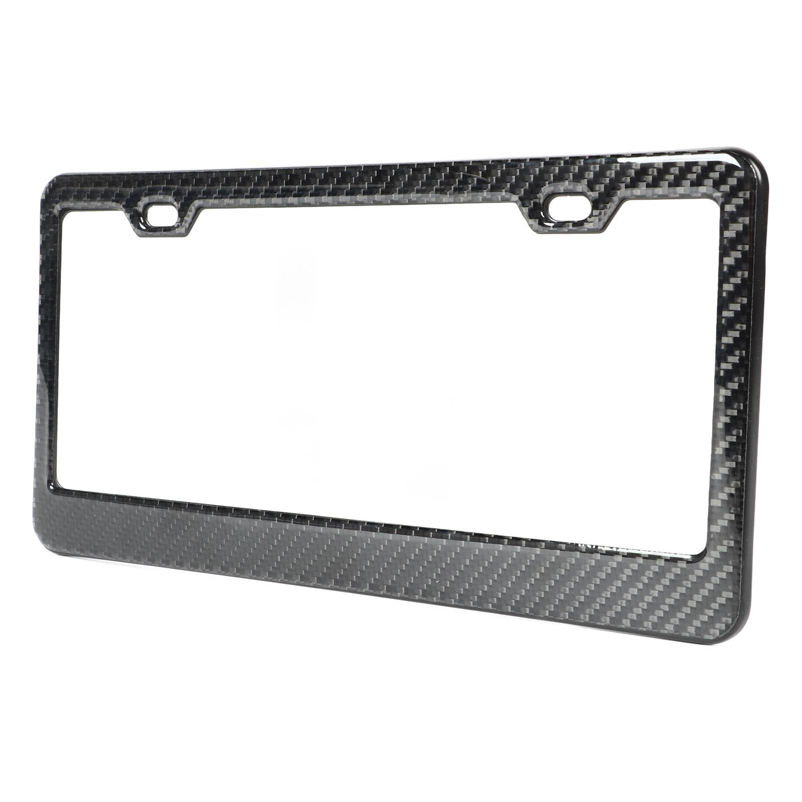 License Plate Frame Carbon Fiber Tag Plate Rack Holder Bracket Replacement for Mercedes?Benz
