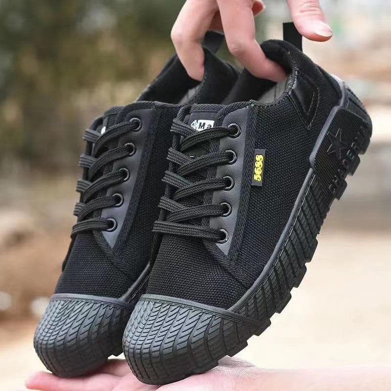Non-slip Wear-resistant Comfortable Breathable Construction Site Labor Insurance Shoes 39 black