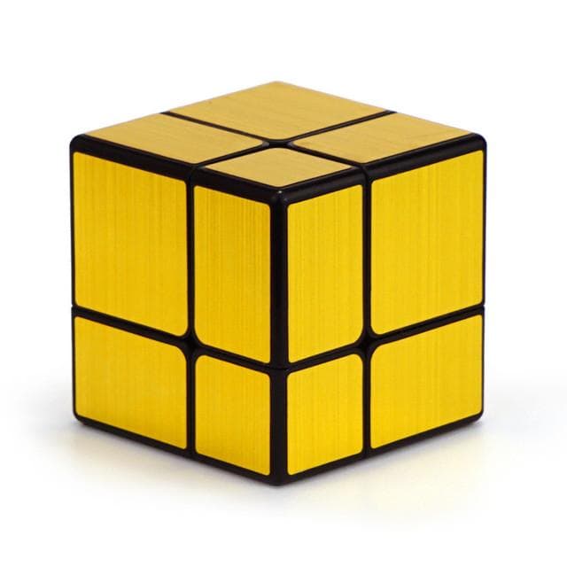 Mirror Cube 3x3x3 Magic Cube Speed Cubo Professional Puzzle Cubo Magico Toys for Children Mirror Blocks 3x3 Cube ZH 2x2 gold