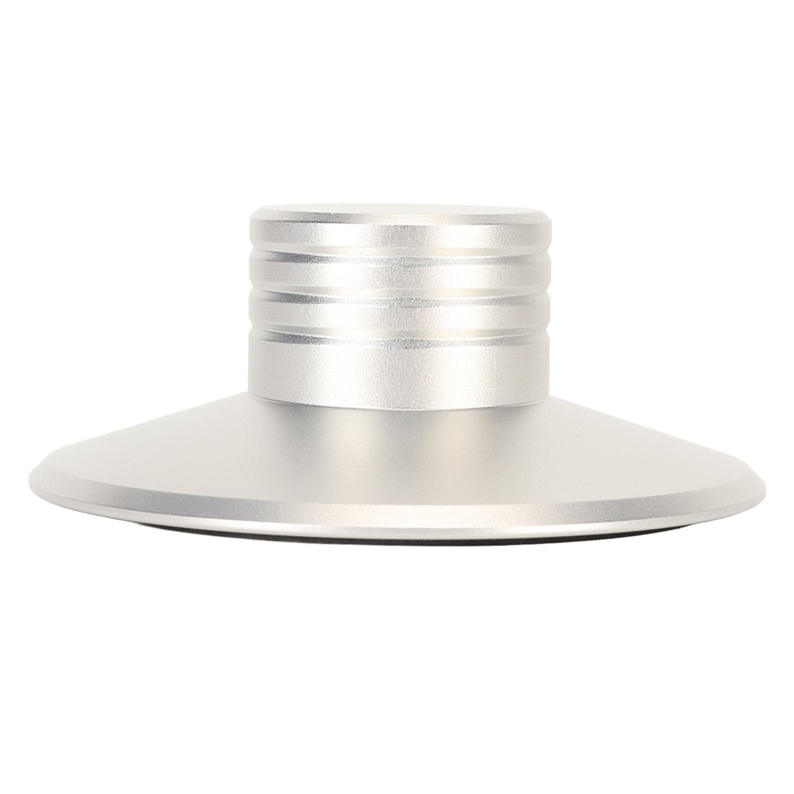 Record Weight Stabilizer Aluminum Alloy Vinyl Turntable Vibration Reducer Vinyl Weight Clamp LP silver