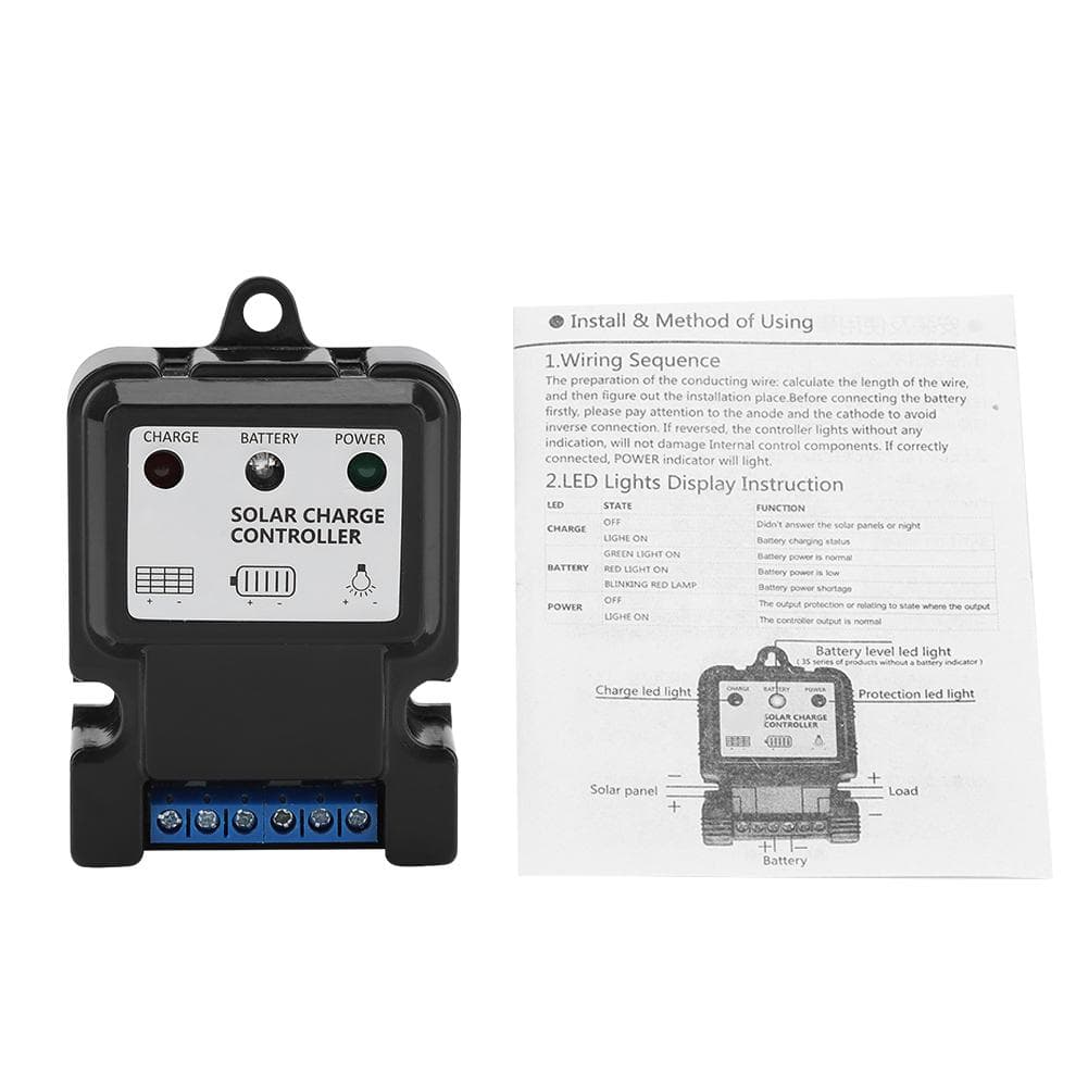 PWM Intelligent Smart Solar Energy Discharge Charge Controller Regulator DHS?5S6V/12V 10A